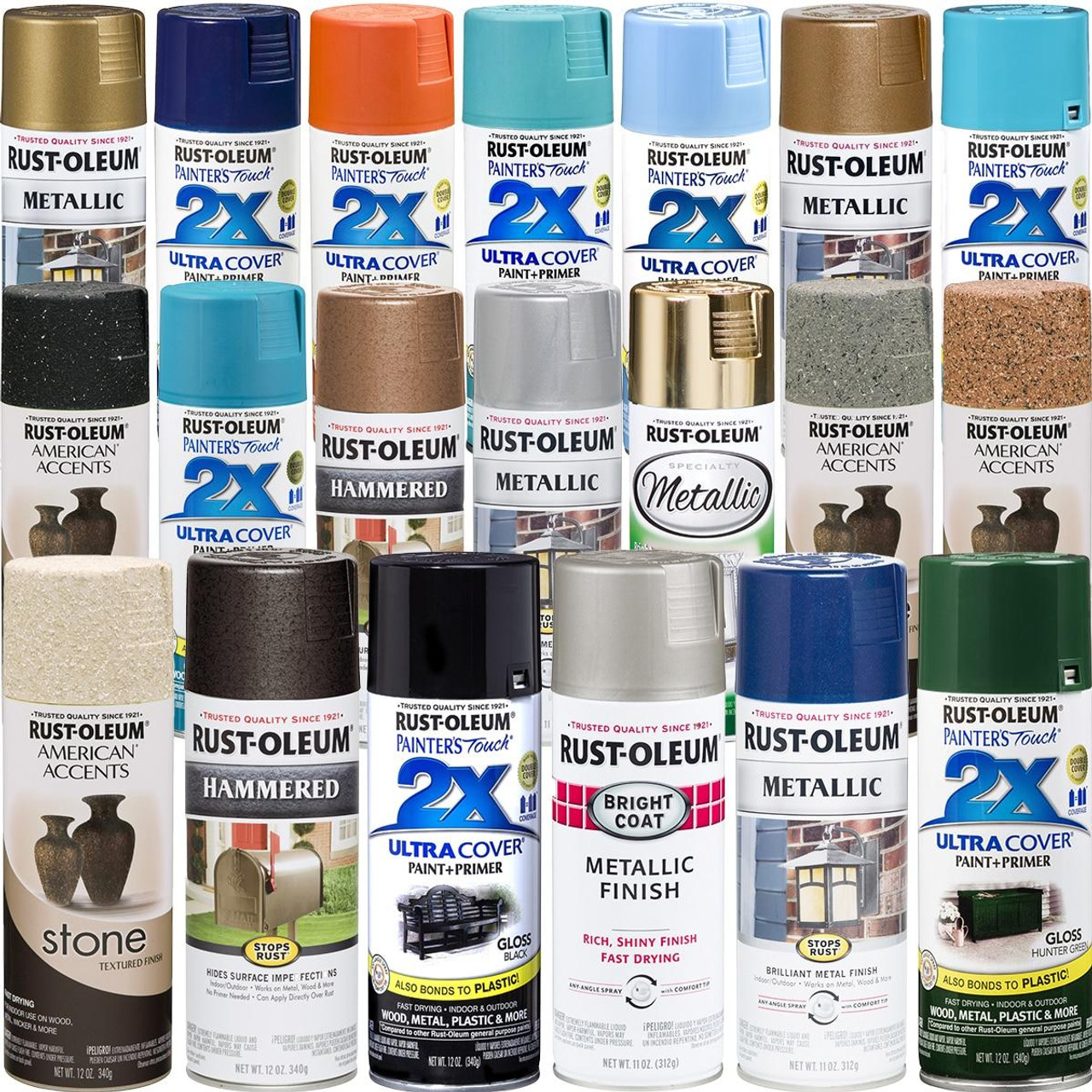 Specialty Metallic Spray Product Page