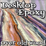 Epoxy Table Top DIY | Learn How to Create a DIY Epoxy Table Top for an Old Wood Desk from Stone Coat Countertops
