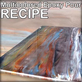 Multi Colored Epoxy Pour | Learn How to Pour and Mix Multi Colored Epoxy at Stone Coat Countertops