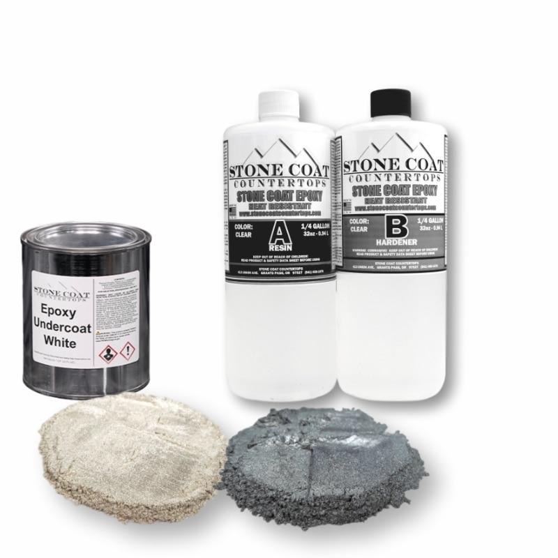 Stone Coat Countertops Carrara Marble Epoxy Resin Kit - DIY Countertop  Epoxy Kit