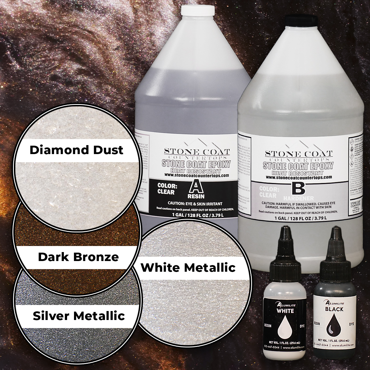 Epoxy Gallon Kits Size 2 Gallons | Stone Coat Countertops