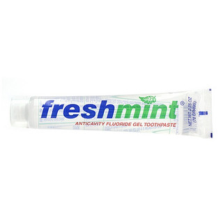 Freshmint 2.75 oz. Clear Gel Anticavity Fluoride Toothpaste, 144 Pack, CG275