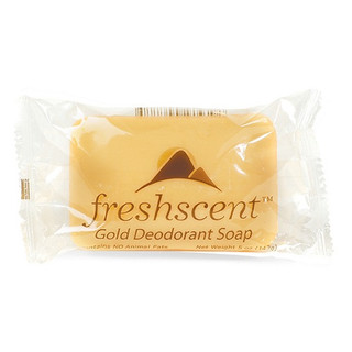 Freshscent 5 oz.Gold Deodorant Soap, 72/Case, GBS5