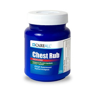 CareALL® 3.53 oz. Medicated Chest Rub, 24 Jars/Case, MCR4