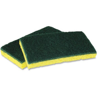 Impact Cellulose Medium Sponge Yellow/Green, 5/Pack, 8 Packs/Case