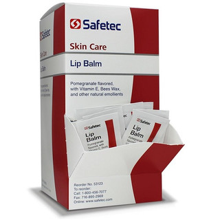 Safetec Lip Balm .5 gram 144/Box, 12 Boxes/Case, 53123
