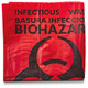 Safetec Red Biohazard Bag 24" x 23" 1.25 Mil, 8-10 Gallon, 500/Case, 2110122