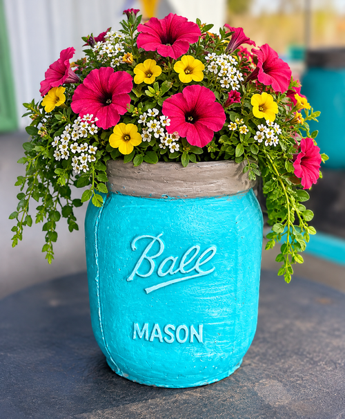 Ball Jar Pot