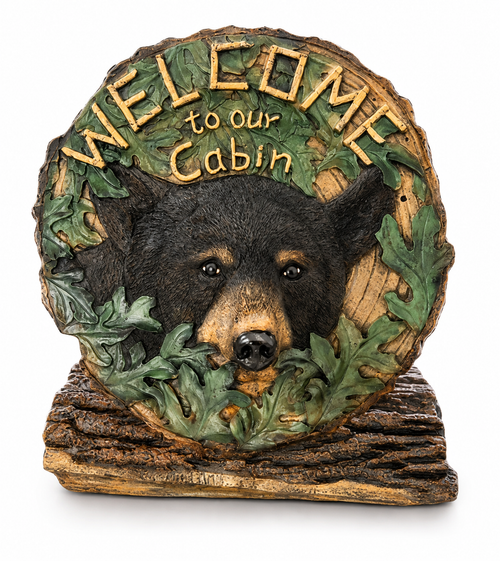 Welcome to Our Cabin Bear