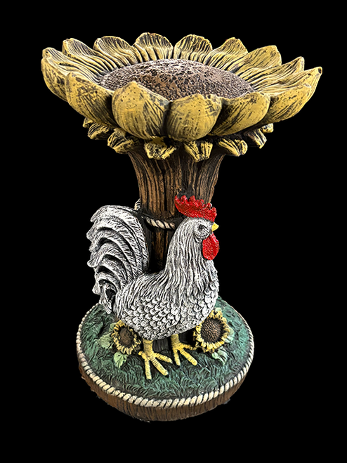 Rooster Sunflower Birdfeeder