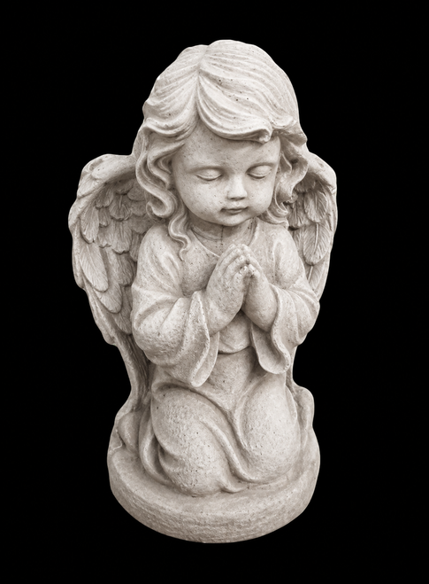 Baby Girl Praying Angel