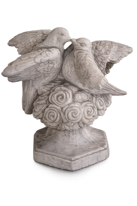 Doves on Roses