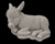 Laying Donkey