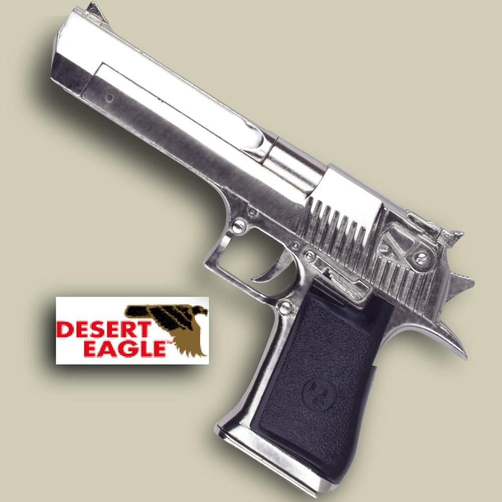 Desert Eagle Replica Chrome Pistol | Display Model