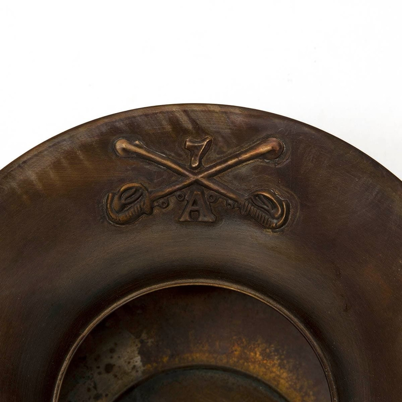  Atlanta Cutlery Old West Brass Spittoon Frontier Décor