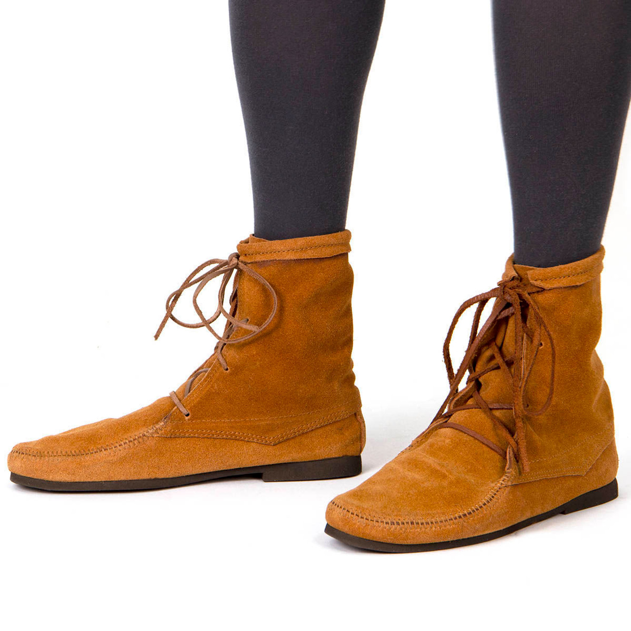 1828 Low Suede Boots without Fringe-img-0