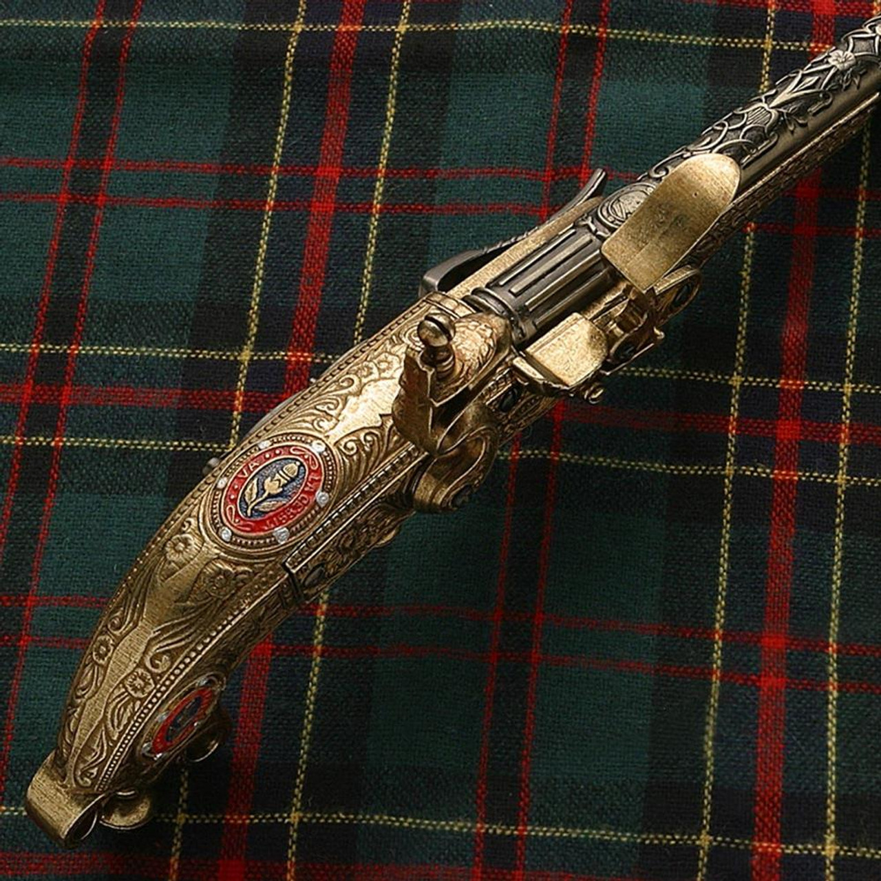 2563 Scottish Flintlock Pistol-img-2