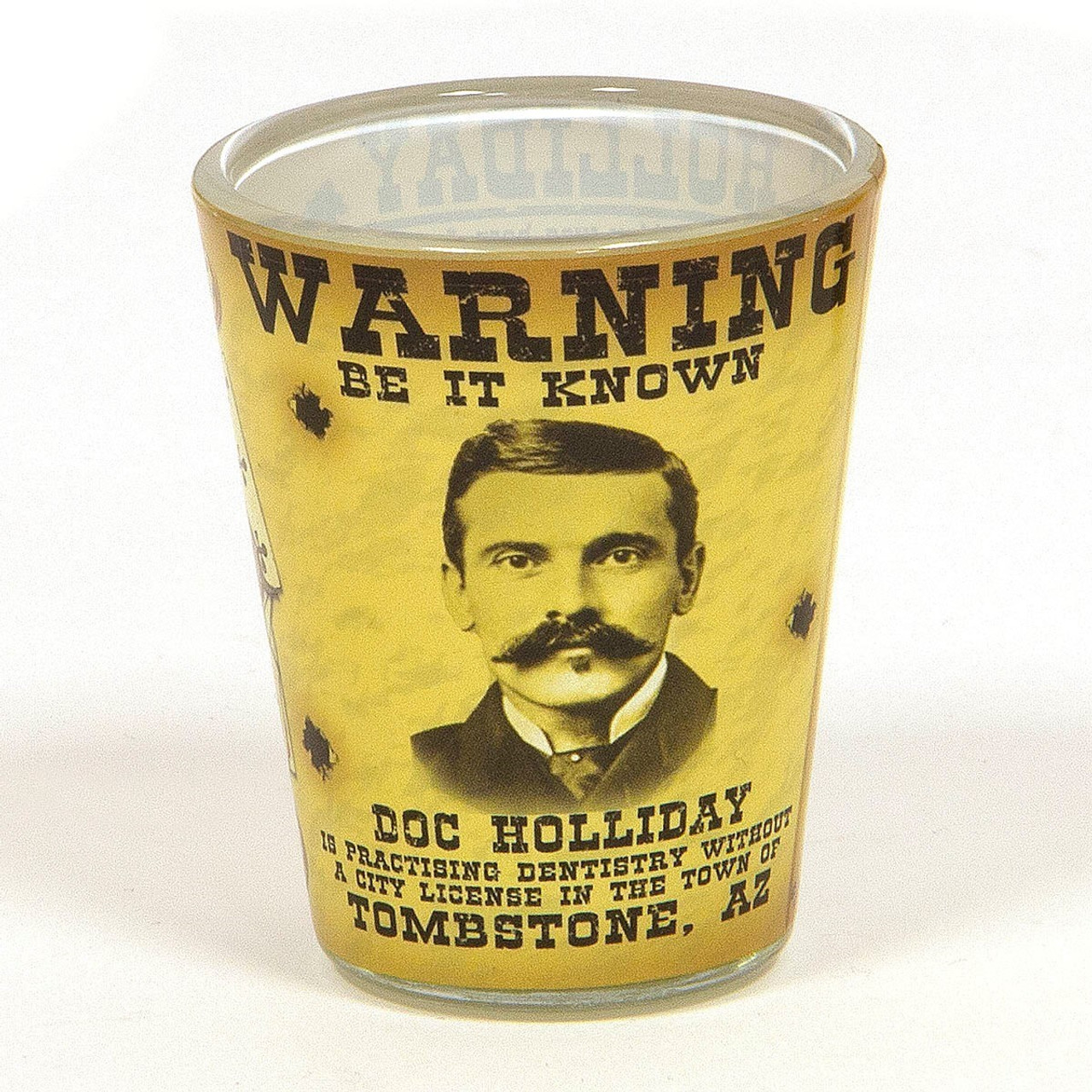 5011 Set of 3 Old West Wanted Poster Shot Glasses-img-1