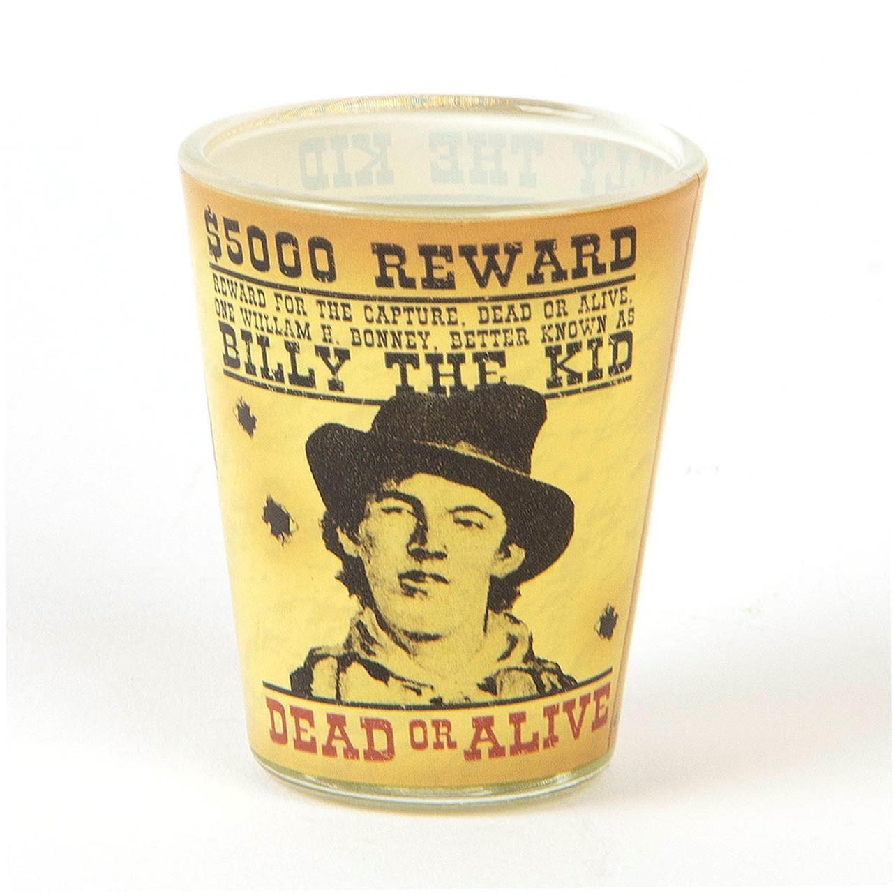 5011 Set of 3 Old West Wanted Poster Shot Glasses-img-3
