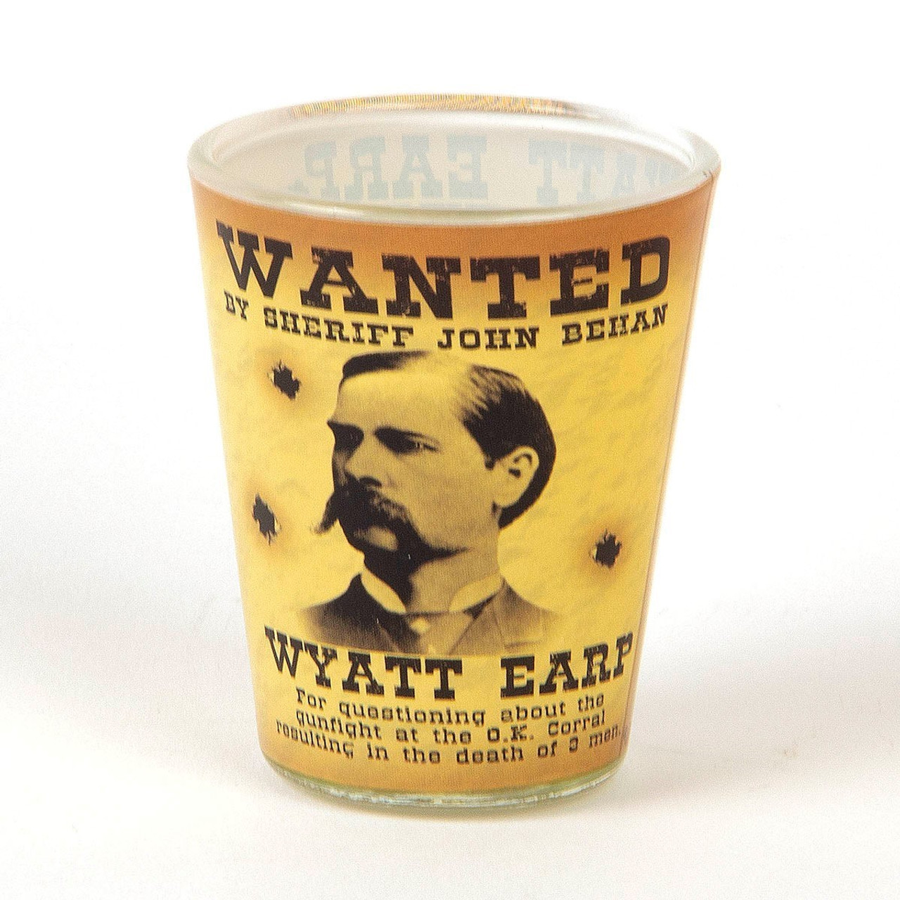 5011 Set of 3 Old West Wanted Poster Shot Glasses-img-5