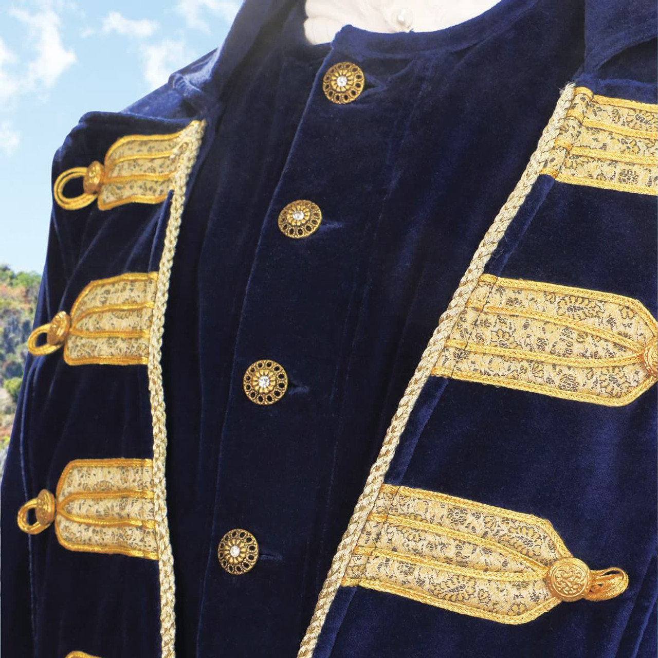 1757 Caribbean Coast Pirate Coat-img-2