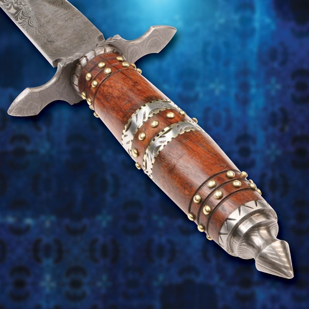 4018 Camelot Damascus Dagger-img-2