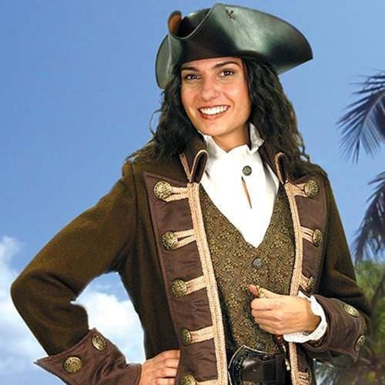 Ladies pirate shop coat