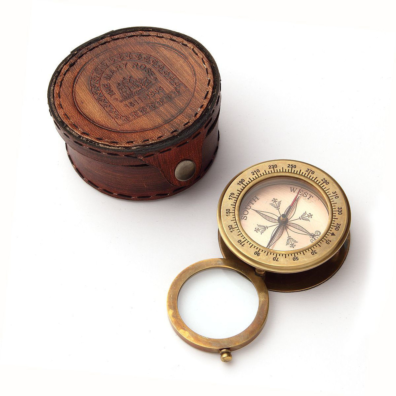 4927 Mary Rose Commemorative Compass and Magnifier-img-0