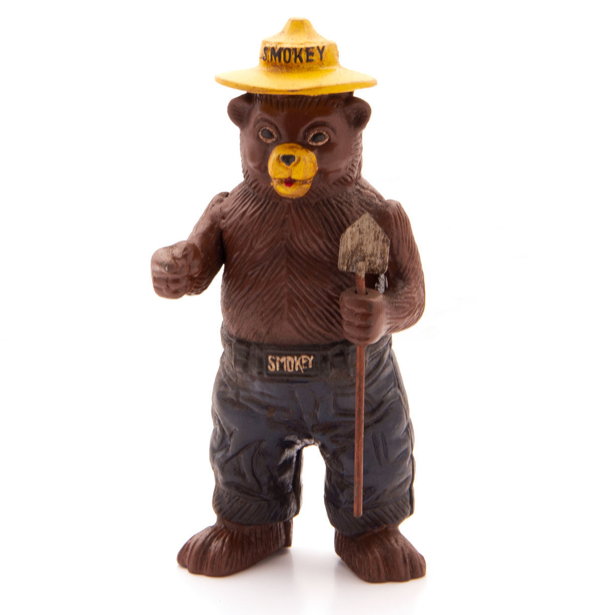 Smokey Bear Cast Iron Bank – Black Bear Piggy Bank