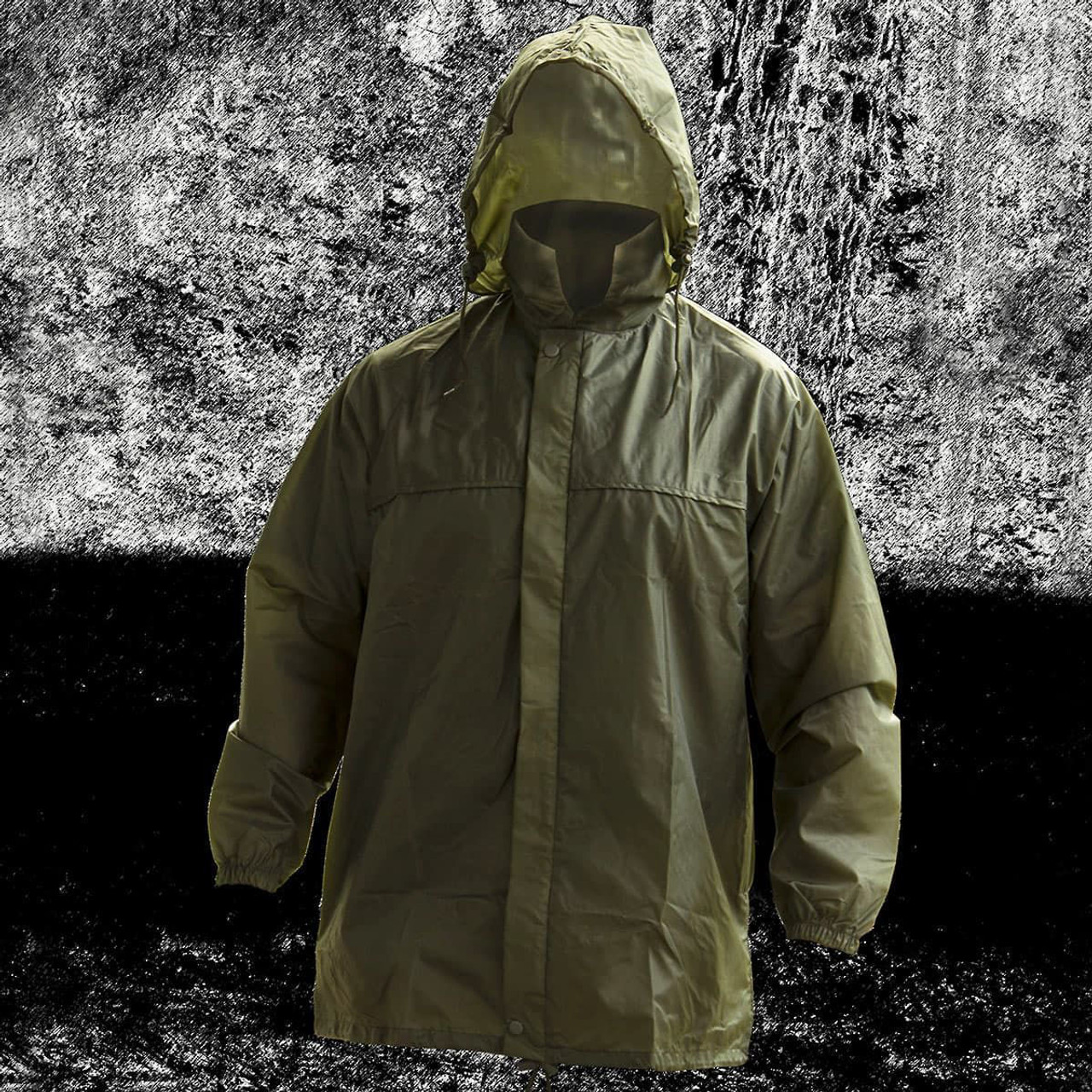 Men's Waterproof Rain Jacket Military Cargo Jacket Tactical Jacket Casual  Lightweight Hooded Cargo Sports Coat Windbreaker Outdoor Warm Windproof  Trench Coat Jacket Top Hunting Fishing Army Green 2024 - $39.99