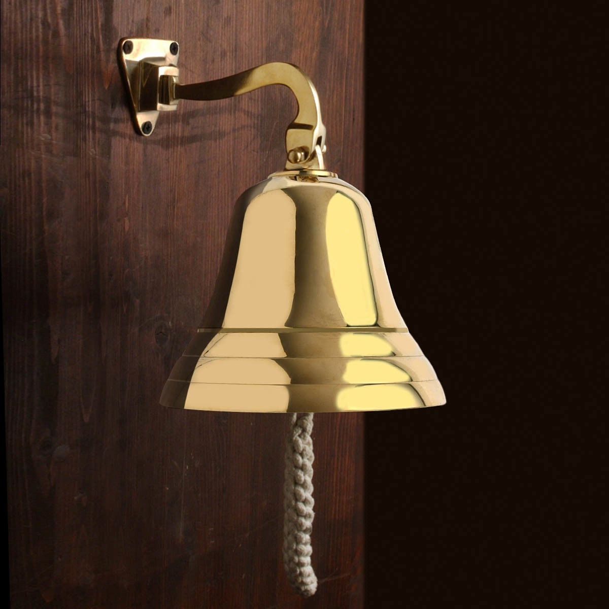 Nautical Standard Mount Brass Bell - Atlanta Cutlery Corporation Nautical Standard Mount Brass Bell - Atlanta Cutlery Corporation