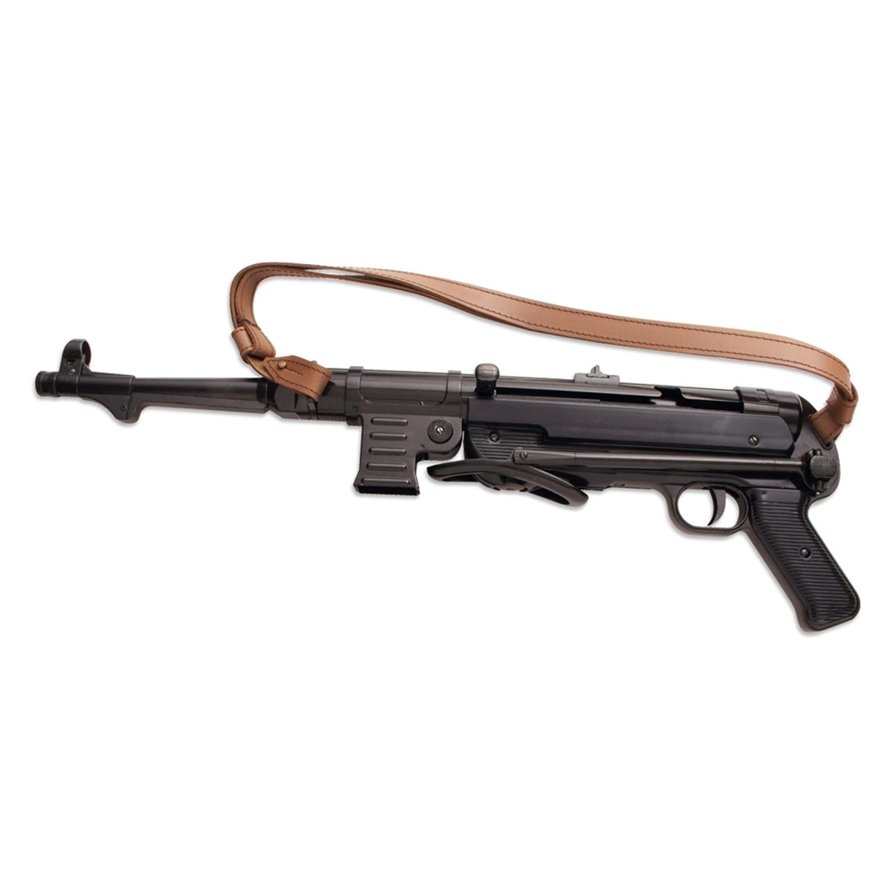 0035 German WWII MP-40 Non-Firing Dummy Machine Pistol with Sling-img-1