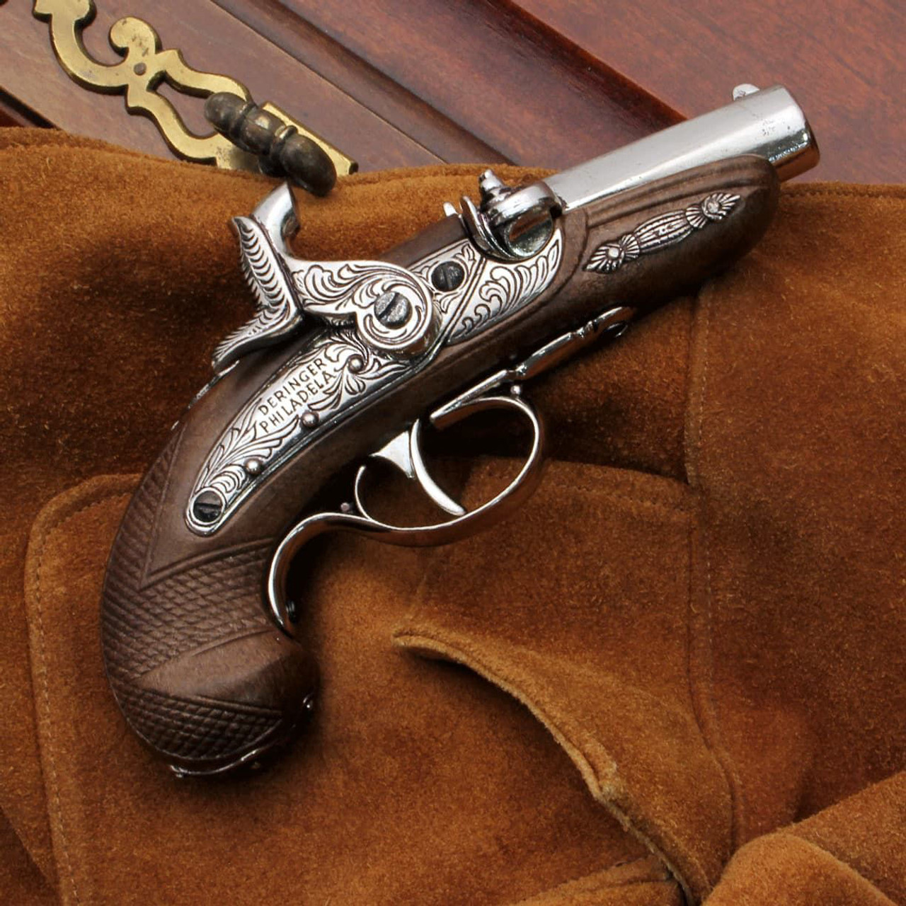 5388 Philadelphia Derringer Cap Firing Replica Pistol-img-0