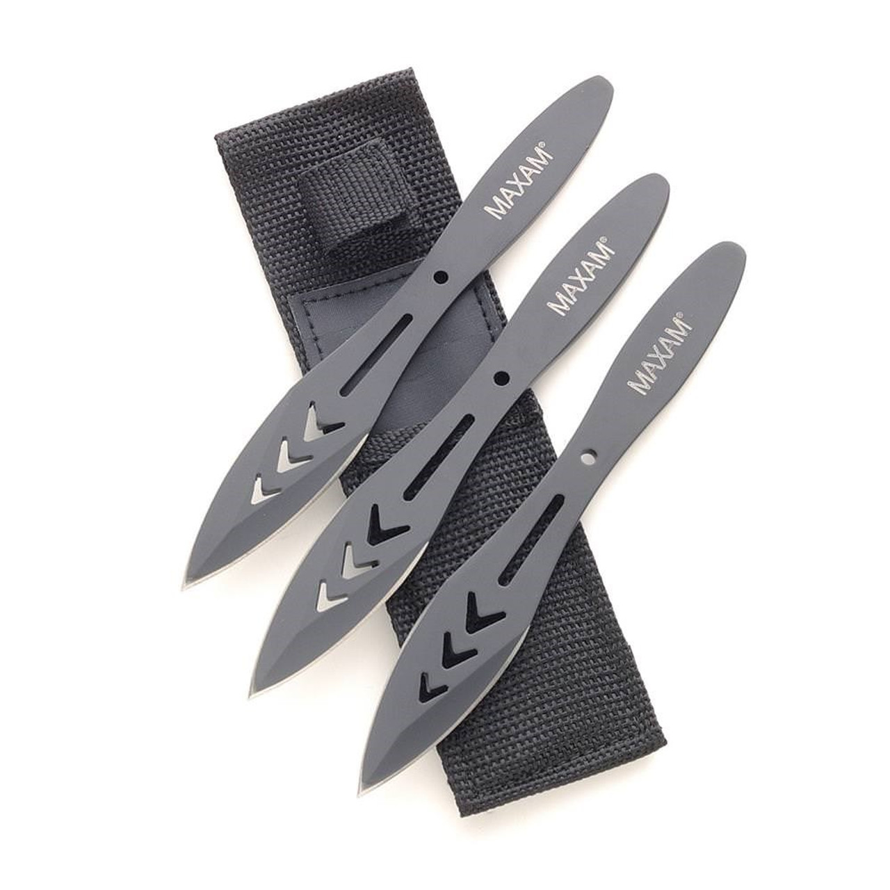 WHITE SHARK THROWING KNIVES, set of 3 Sharp Blades - throwing knives  Weapons - Swords, Axes, Knives 