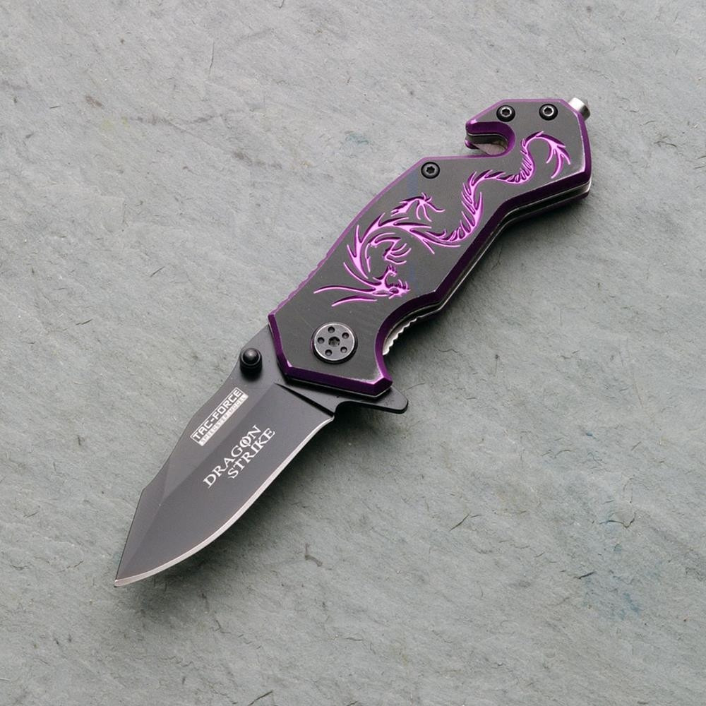 Purple Dragon Strike Rescue Folder - Atlanta Cutlery Corporation