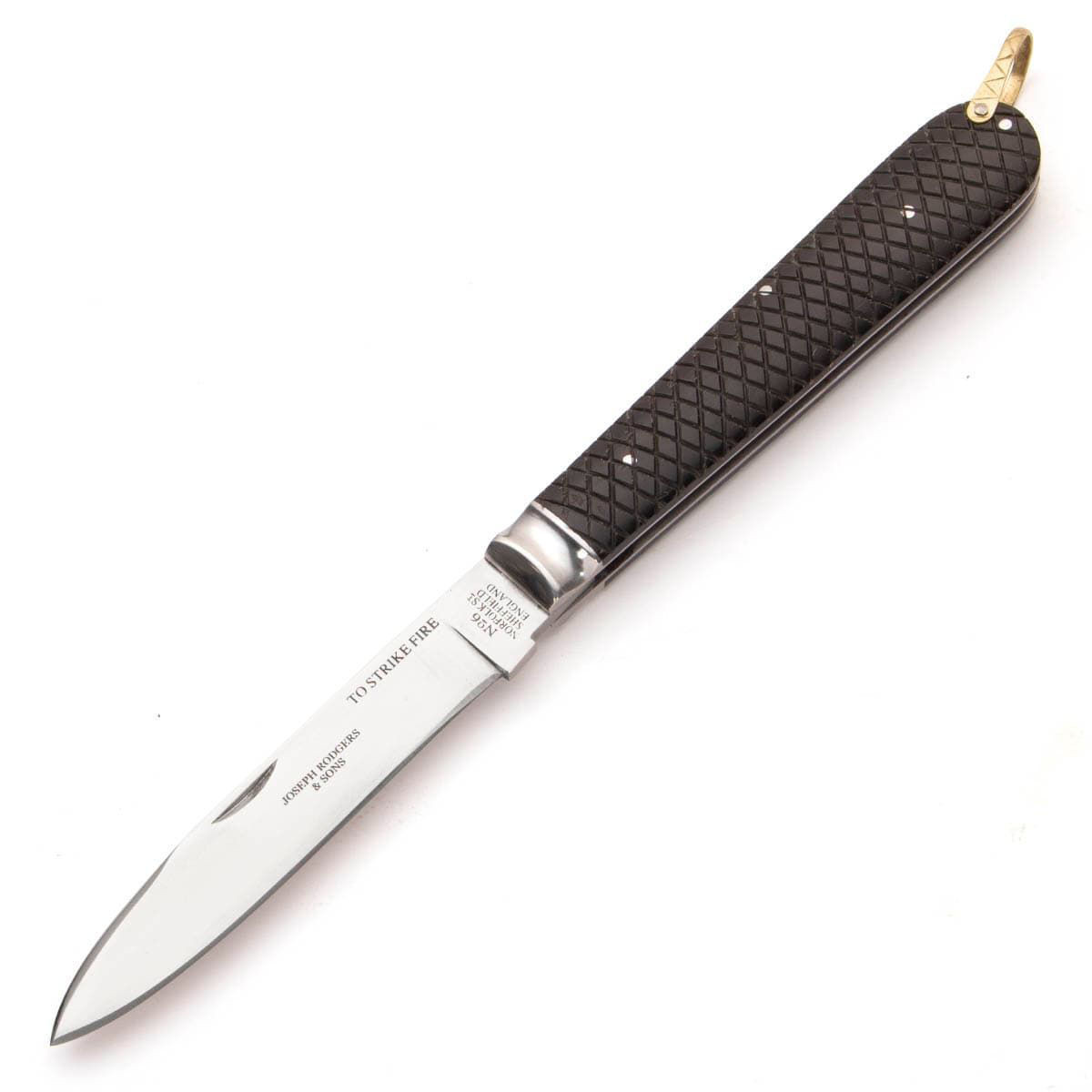 Joseph Rodgers 6'' Spear Point Knife with Buffalo Horn