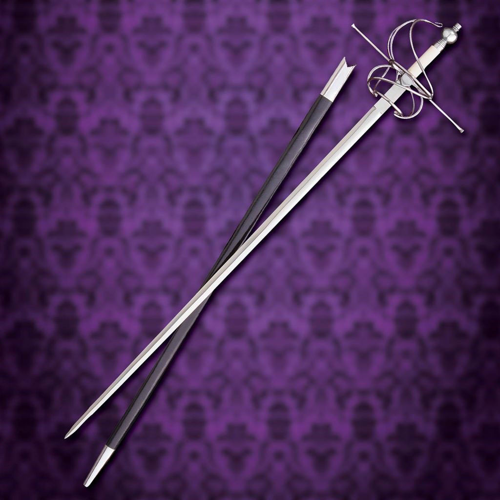 Steel Swept Hilt Rapier - Atlanta Cutlery Corporation