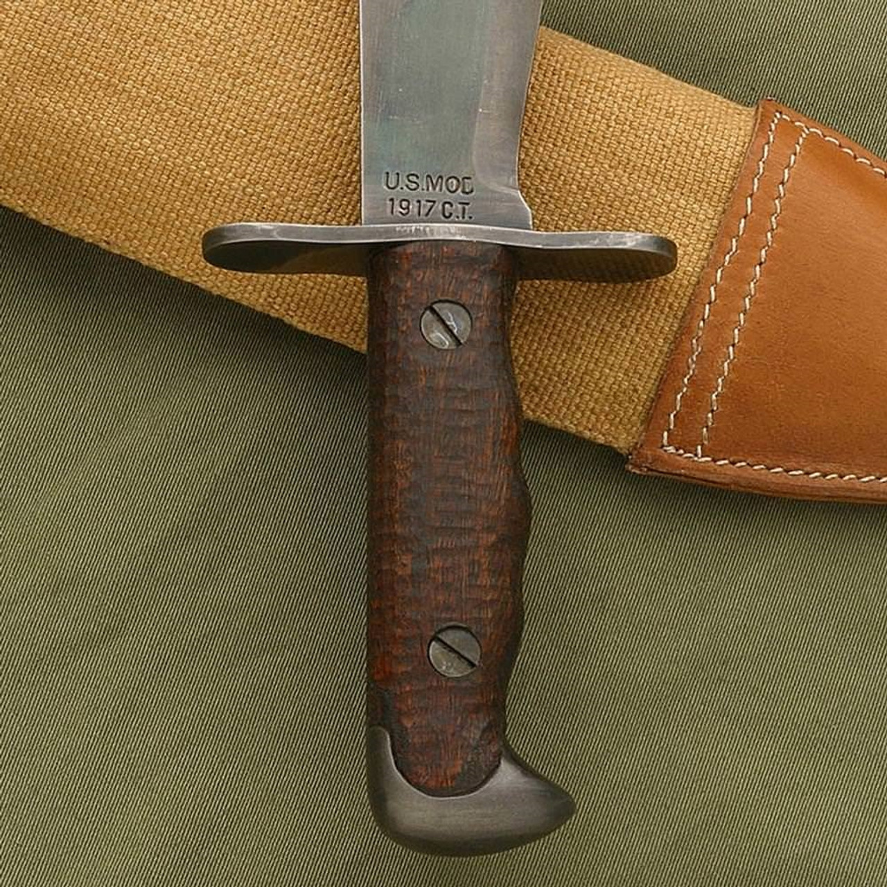 3245 US Model 1917 Bolo Knife with Scabbard-img-2