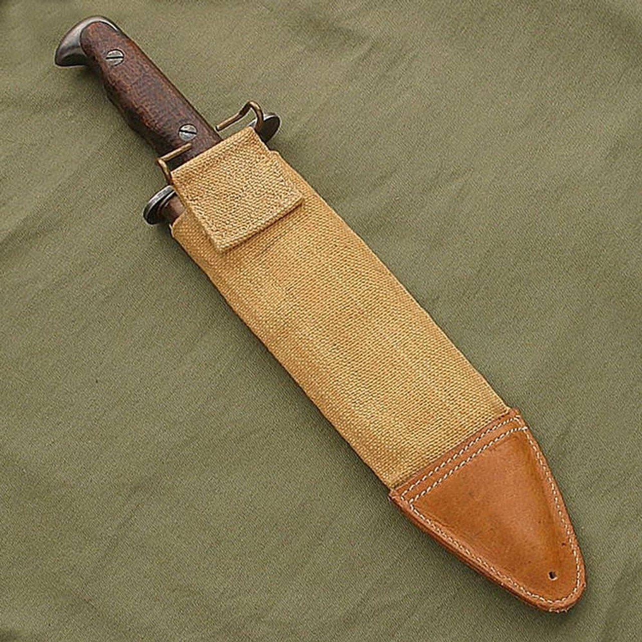 3245 US Model 1917 Bolo Knife with Scabbard-img-3