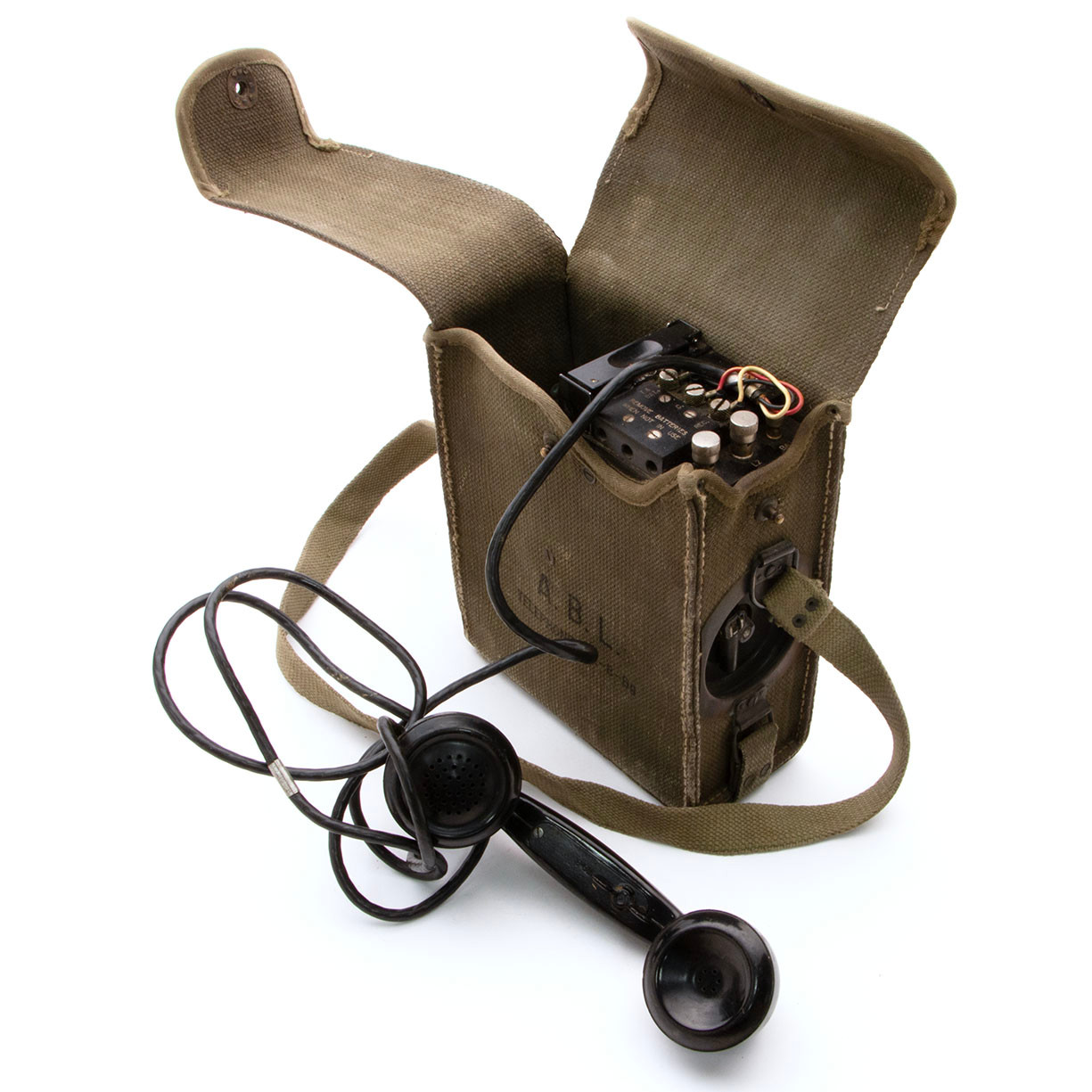 Buy Army Field Phone – WWII Military Surplus