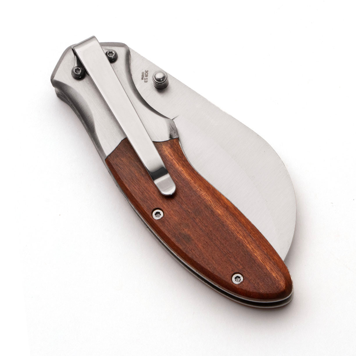 Steel Bolster EDC Hawkbill Pocket Knife - Atlanta Cutlery