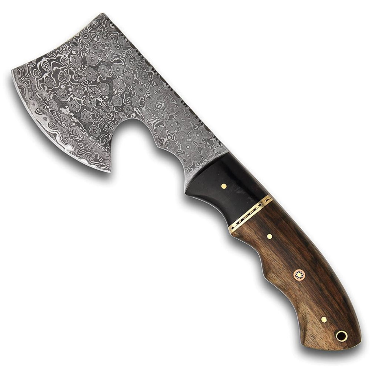  Forged Leather Round Knife. Forged Small Head Round Knife.  Skinning knife. : Tools & Home Improvement