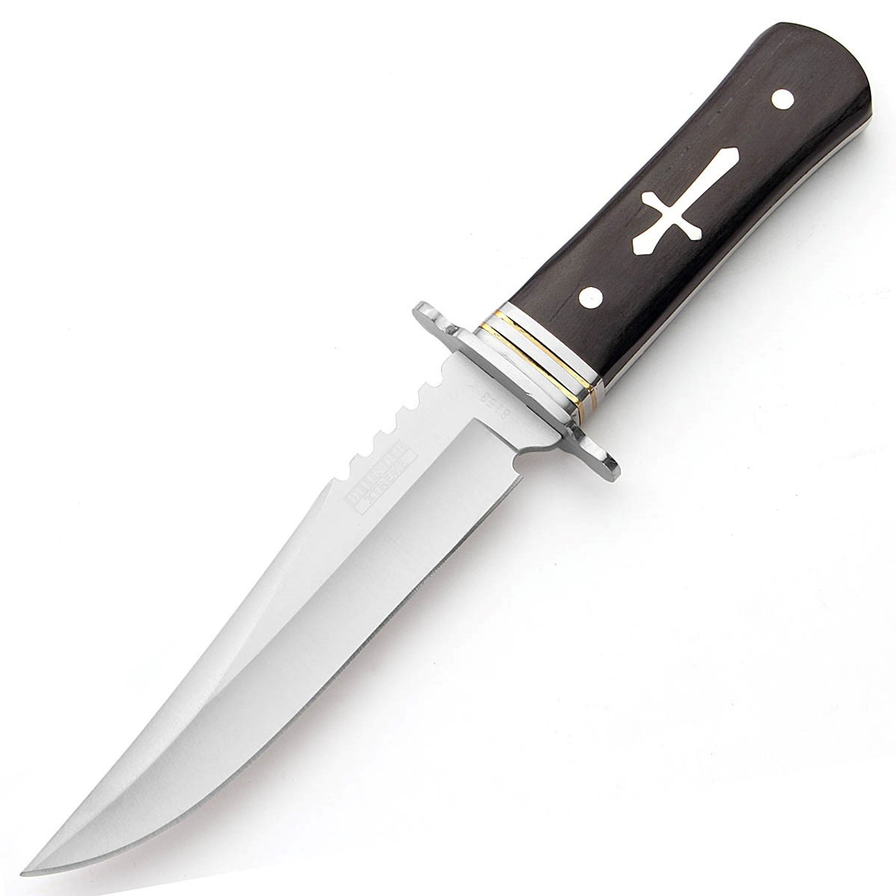 Buy LARGE TACTICAL HUNTING KNIFE DEFENDER 3 DAMASCUS STEEL