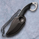 Double Agent II Knife Serrated - Secure-Ex Neck Sheath