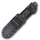 Ek50 Commando Short Clip Point Fighting Knife made in the USA, 1095 Cro-Van steel blade with an integral finger guard