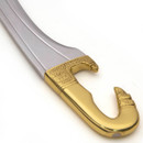 Detail on Brass Hilt on Falcata Sword