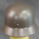 Finnish Contract German M40 WWII Type Steel Helmet  - Back