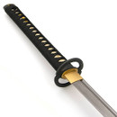 Iron Tsuba on Hand Made Blossom Katana with Damascus Blade