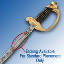 US Marine Corps NCO Saber - Personalized
