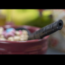 KA-BAR Krunch has a straw function, the lightweight polymer won't break, perfect for camping